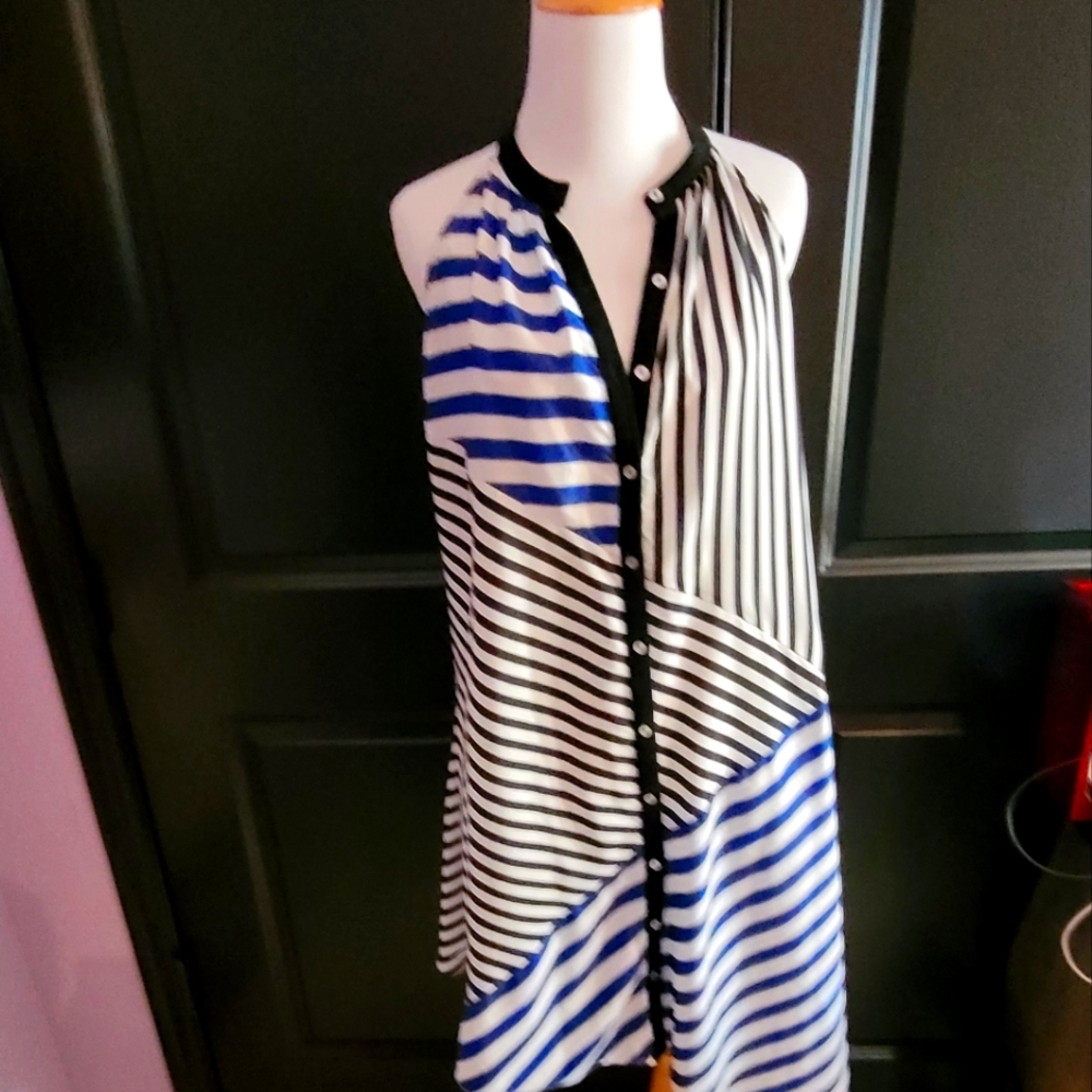 ARYNK Sleeveless Shirt dress Size Large